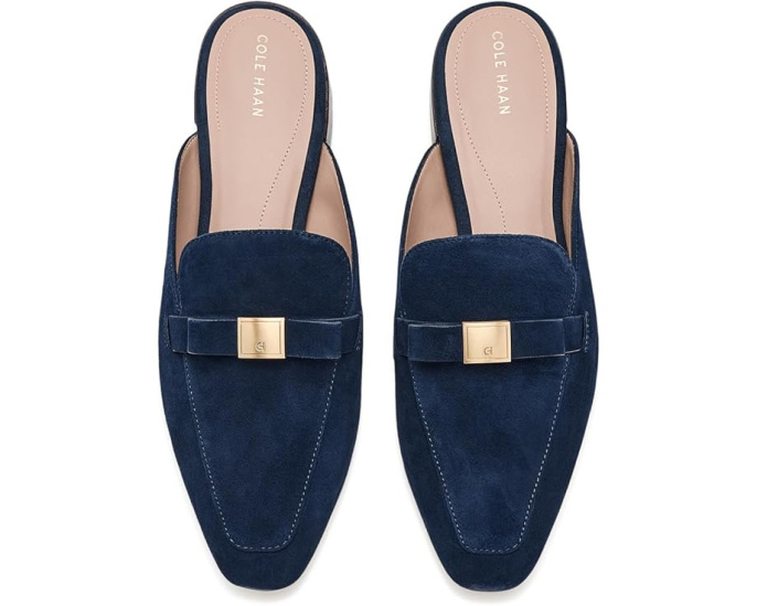 Cole Haan Pasha Bow Mules с бантом