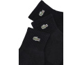 Носки-тапочки Lacoste 3 пары с логотипом