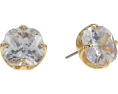 Серьги Kate Spade New York 10 мм Spade Flower с цирконием