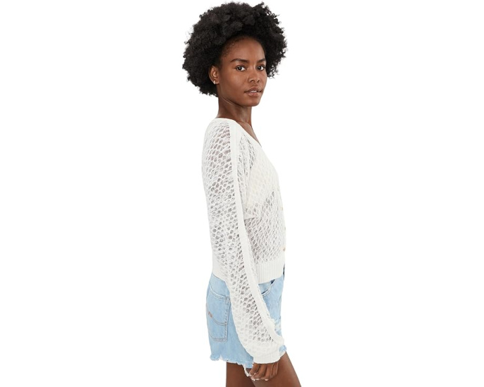 Кардиган Free People Maris Fine Gauge Cardi из тонкой пряжи