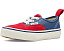 Кроссовки Vans Kids Authentic Elastic Lace с эластичными шнурками и цветным блоком
