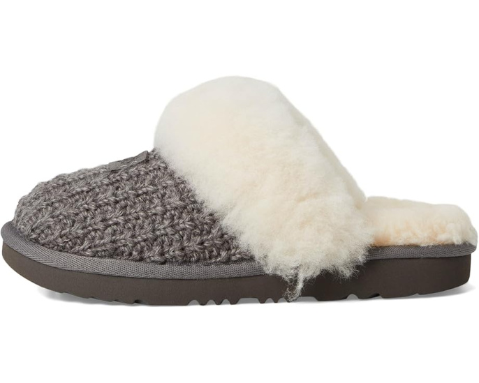 Детские тапочки UGG Kids Cozy II Knit с подкладкой UGGplush