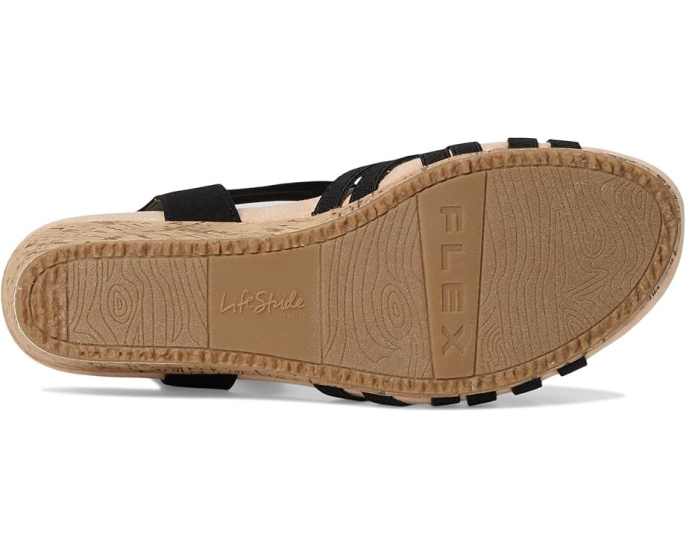 Босоножки LifeStride Mallory Strappy Wedge Sandals на платформе с эластичными бретелями