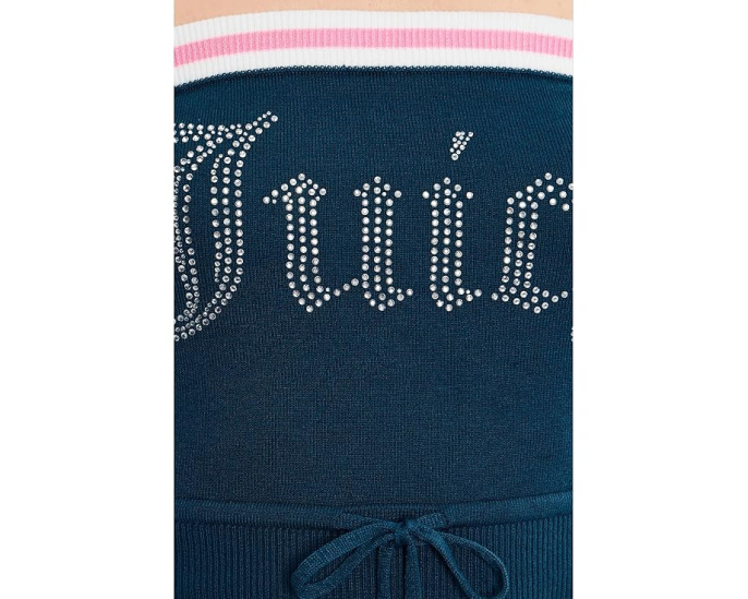 Топ-свитер без бретелек Juicy Couture Regal Blue