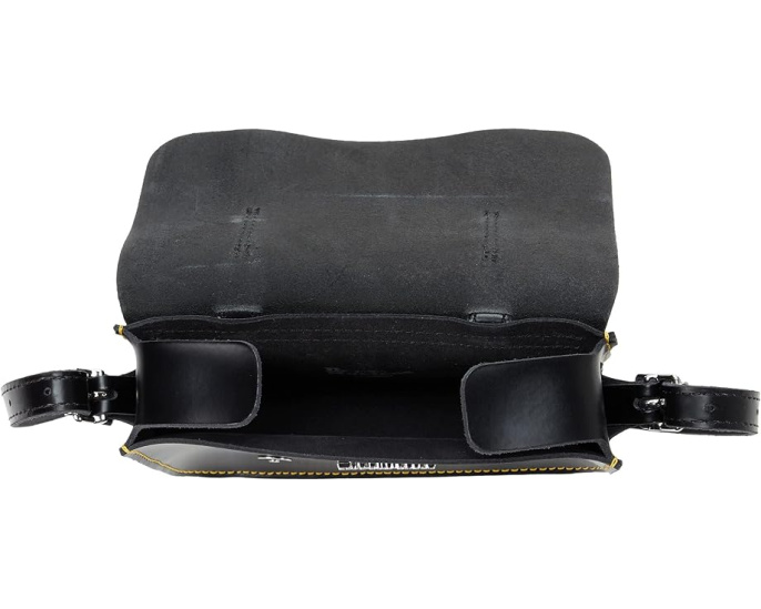Сумка Dr. Martens 7" Leather Satchel из кожи
