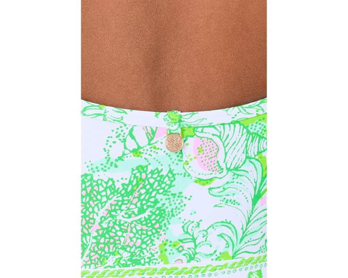 Купальник Lilly Pulitzer Palma с чашками и регулируемыми бретелями