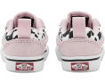 Детские кеды Vans Knu Skool Elastic Lace с коровьим принтом