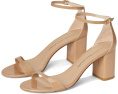 Босоножки Nudist Block 75 на шпильке с ремешком от Stuart Weitzman