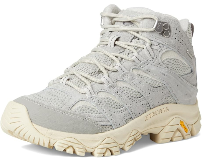 Ботинки Merrell Moab 3 Mid WP с технологией Air Cushion и подошвой Vibram