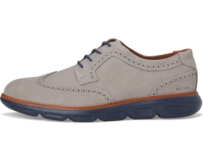 Johnston & Murphy туфли Larkin Wingtip с межподошвой TRUFOAM и стелькой с эффектом памяти