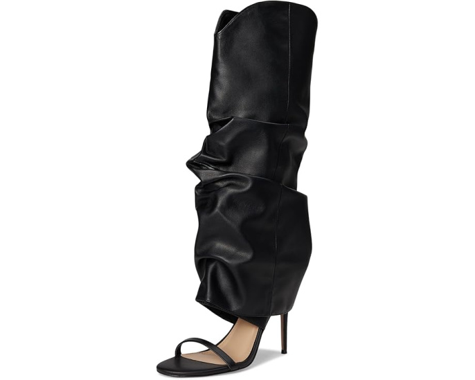 Ботильоны до колена Steve Madden Ravine на шпильке с открытым носком