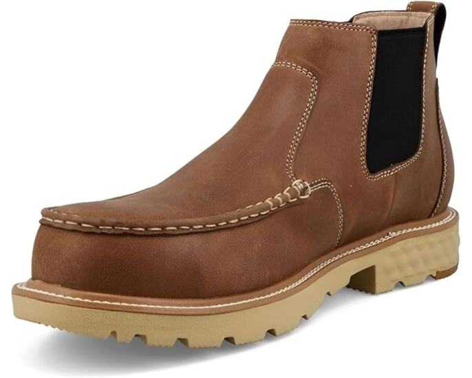 Twisted X Work Chelsea Boots 4 дюйма с нано-носком