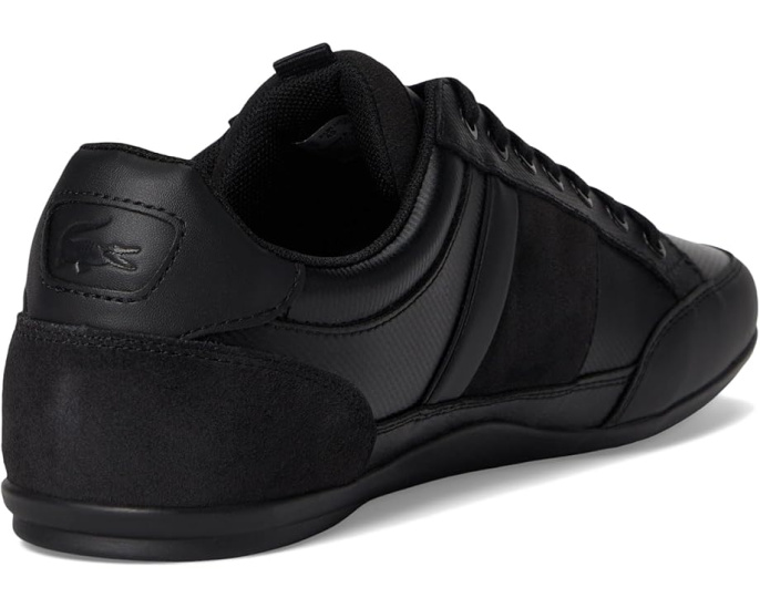 Кроссовки Lacoste Chaymon Tonal с кожаным верхом и контрастной окантовкой