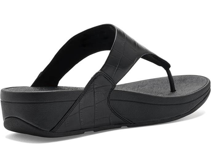 Сандалии Lulu Crocodile FitFlop с ремешком на перемычке