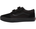 Детские кроссовки Vans Old Skool V на липучках с платформой и усиленным носком