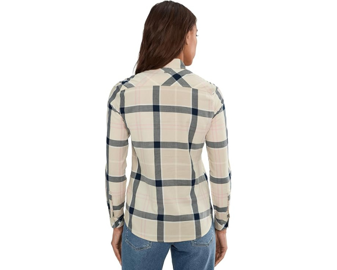 Рубашка Barbour Bredon в клетку с приталенным кроем
