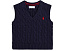 Жилет Polo Ralph Lauren Kids с арановой вязкой из хлопка для младенцев