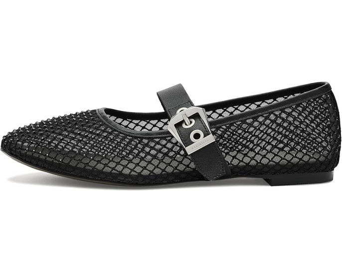 Туфли AllSaints Holly из сетки с кристаллами и пряжкой