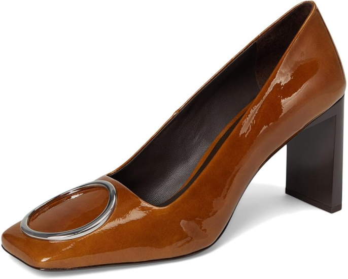 Туфли лодочки Tory Burch Ring Pumps 85 мм с квадратным носком