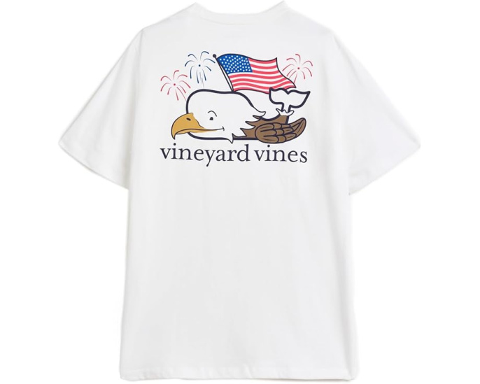 Детская футболка Vineyard Vines с китом и орлом