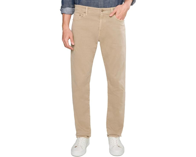 Брюки AG Jeans Tellis Modern Slim в бежевом цвете