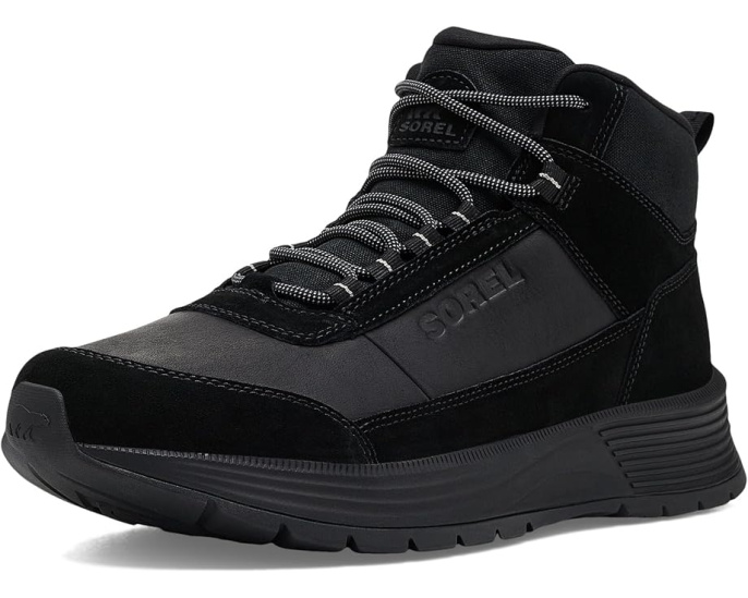 SOREL ботинки Outing SE Mid Waterproof из кожи и замши