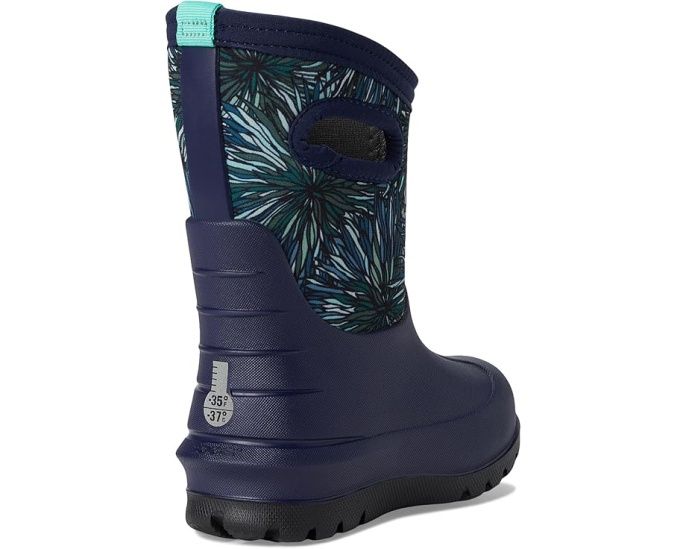 Детские резиновые сапоги Bogs Neo Classic Firework Floral с утеплением Neo-Tech
