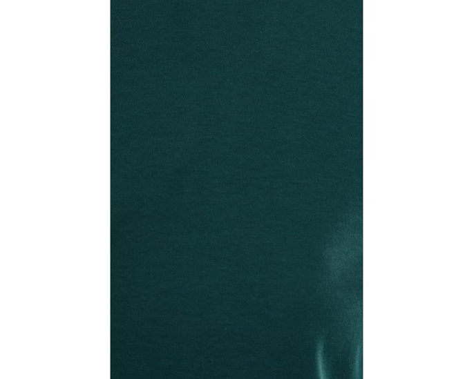 Легкая хлопковая водолазка Signature L.L.Bean темно-зеленого цвета