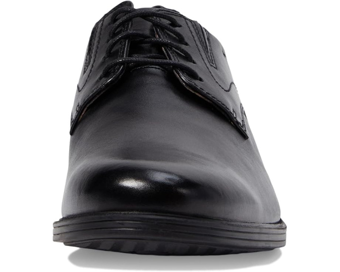 Clarks Оксфорды Whiddon Plain из натуральной кожи с круглым носком