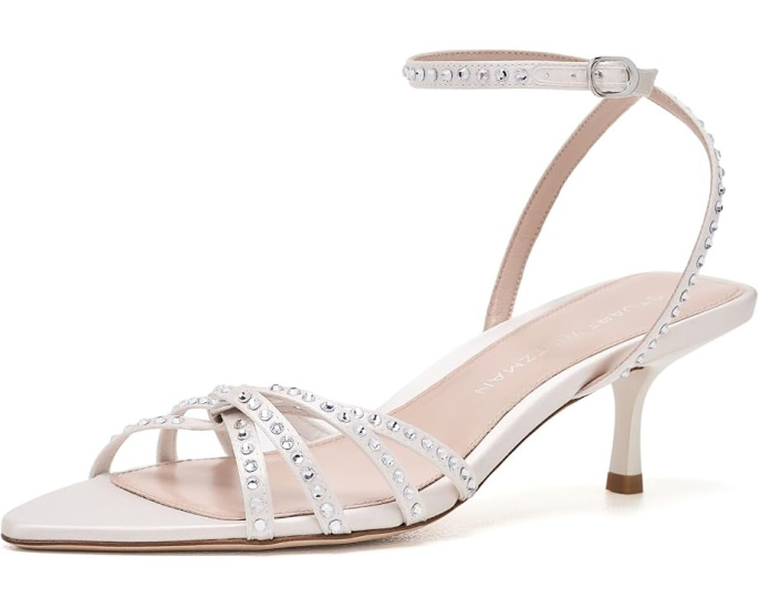 Босоножки Stuart Weitzman Carlyle Sandals 50 с кристаллами