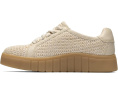 Кроссовки Clarks Mykah Joyfull из текстиля raffia с боковой молнией
