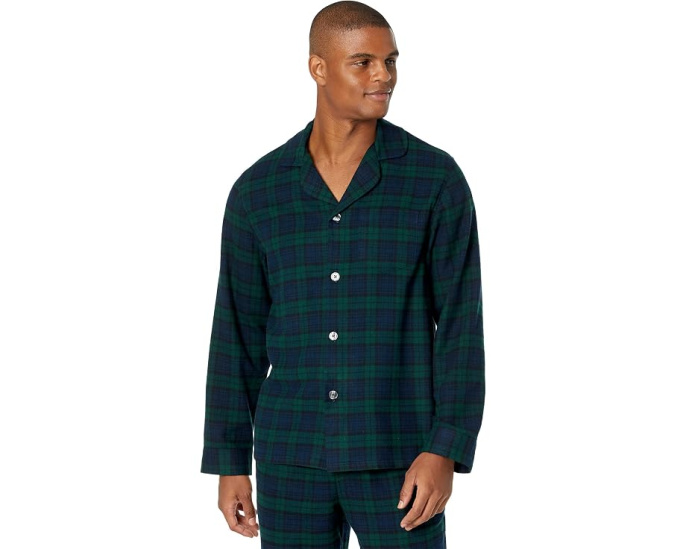 LLBean Scotch Plaid фланелевая пижама