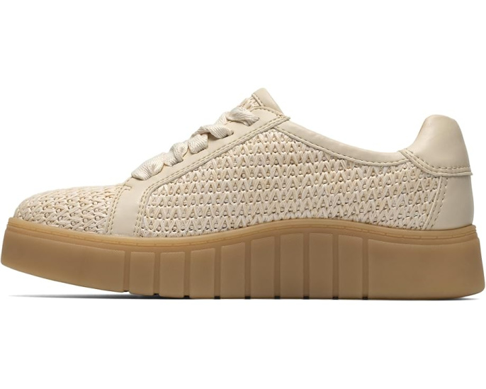 Кроссовки Clarks Mykah Joyfull из текстиля raffia с боковой молнией