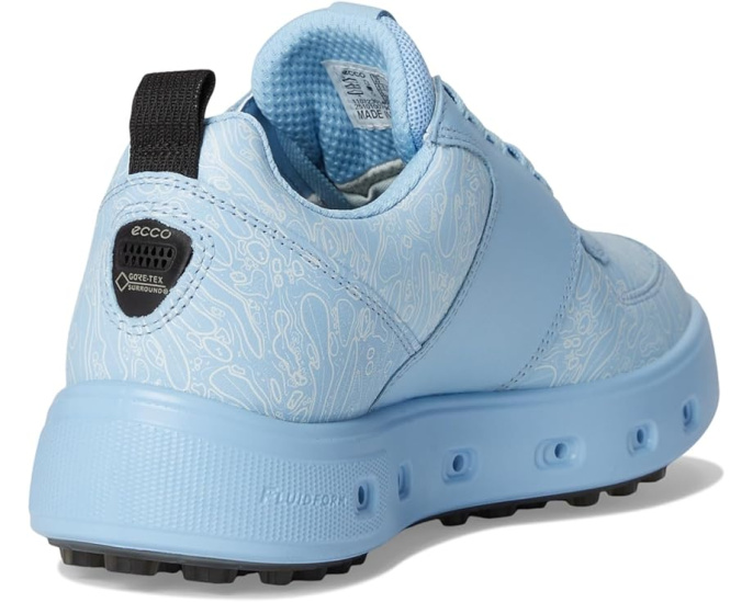 Водонепроницаемые гольф-ботинки ECCO Street 720 DS GORE-TEX с принтом и съемной стелькой