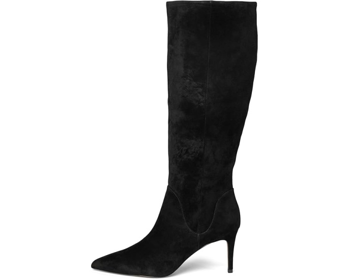 Ботинки Pelle Moda Lidya до колена из замши с застежкой на молнии