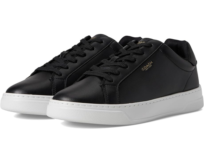 Кожаные кроссовки High Line Sneaker от COACH для повседневного образа