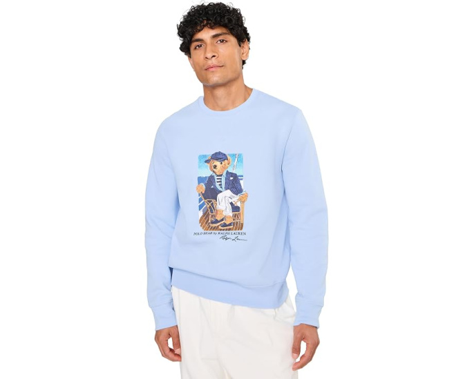 Флисовая кофта Polo Ralph Lauren с медведем