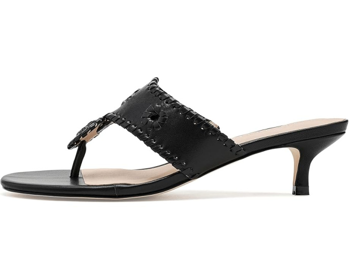 Босоножки Jacks Kitten Heel на каблуке с квадратным носком Jack Rogers