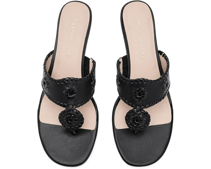 Босоножки Jacks Kitten Heel на каблуке с квадратным носком Jack Rogers
