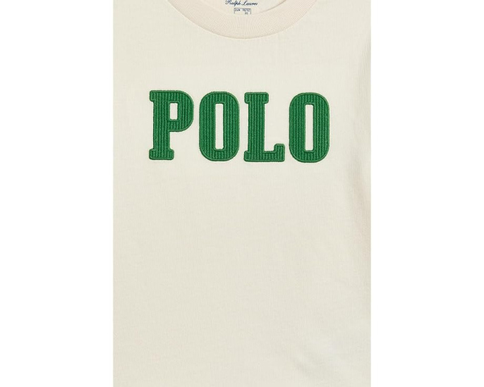 Футболка Polo Ralph Lauren Logo Cotton Jersey Tee для малышей