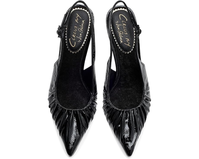 Circus NY by Sam Edelman Босоножки Tasha на каблуке черные с ремешком