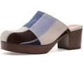 Сабо Campus Clog Patchwork Frye с лоскутным верхом Бирюзовый
