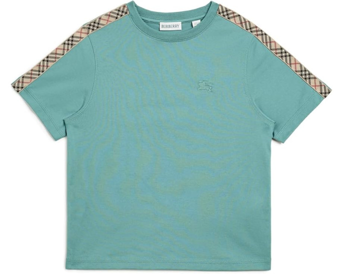 Футболка Burberry Kids Cedar Check Tape Shirt