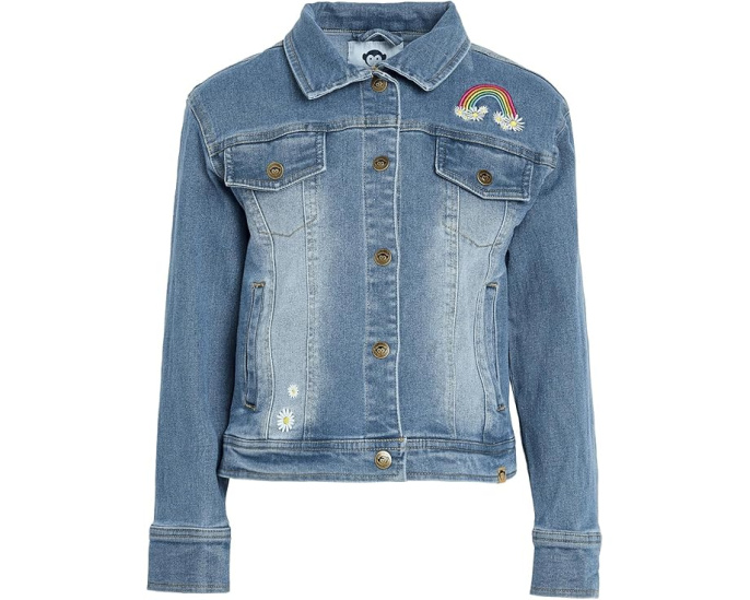Джинсовая куртка Nora Denim Jacket от Appaman Kids с накладными карманами