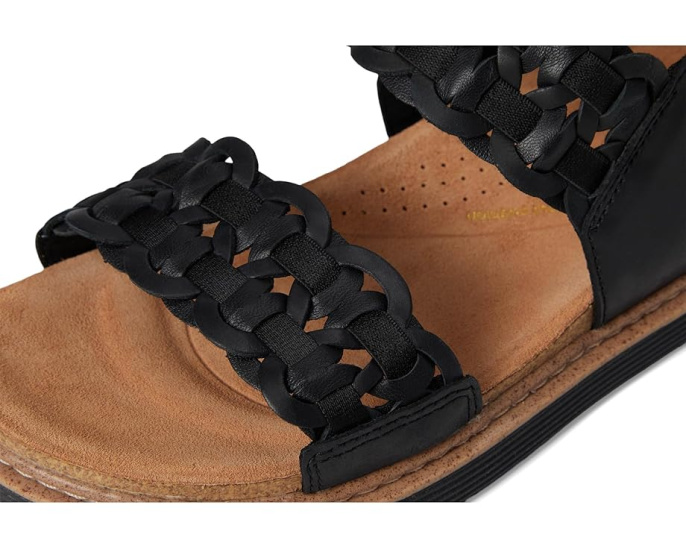 Сандалии Clarks Arwell Glide с плетеным верхом и пробковой стелькой