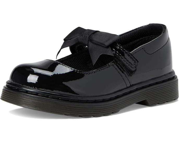 Детские сандалии Maccy II T от Dr. Martens с бантом и липучкой
