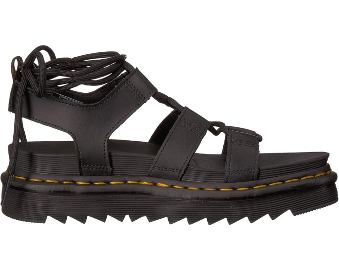 Кожаные сандалии-гладиаторы Dr. Martens Nartilla на платформе