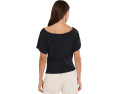 Топ Waterfall Cowl Neck Free We The Free черный с запахом