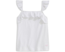 Детский топ Vineyard Vines Kids без рукавов с рюшами