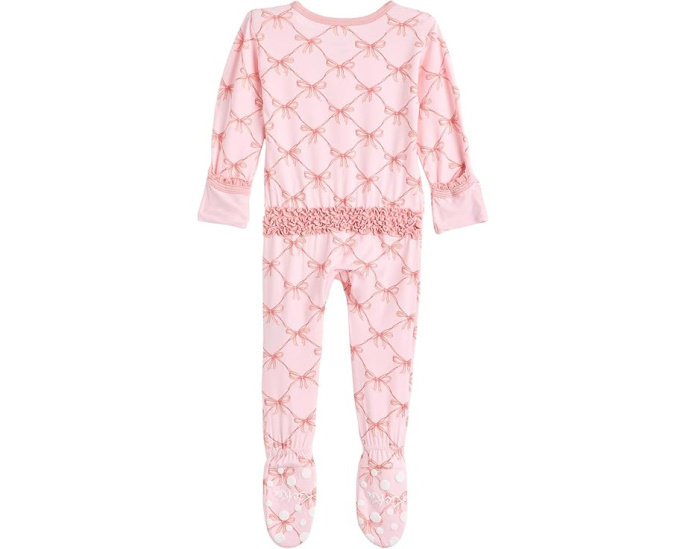 Детский боди с рюшами и двухсторонней молнией Kickee Pants